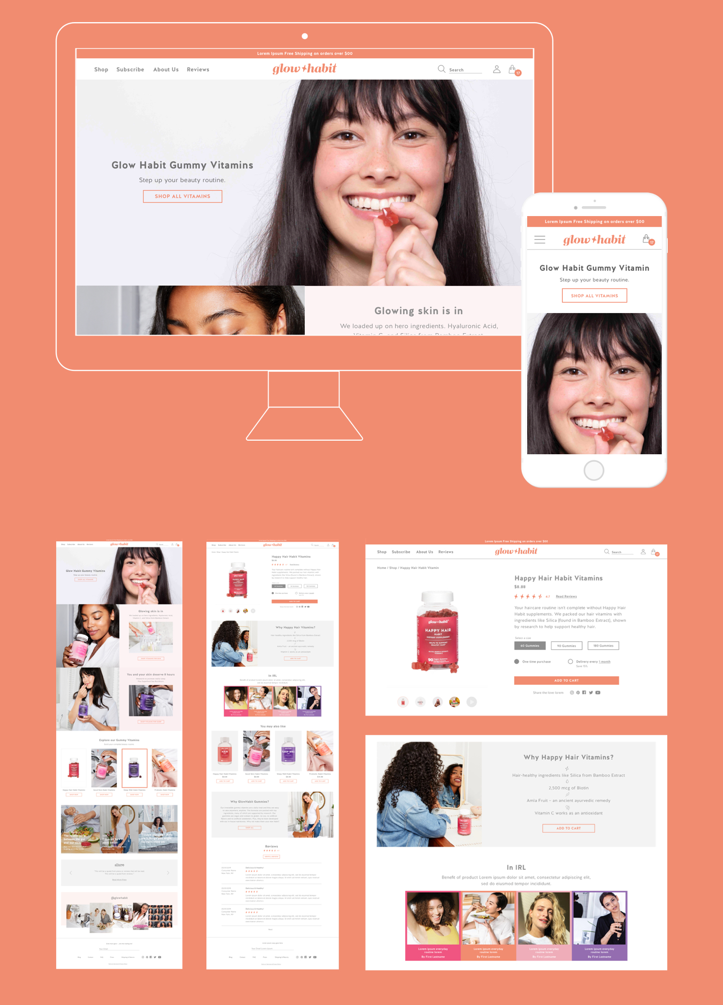Glow Habit Web