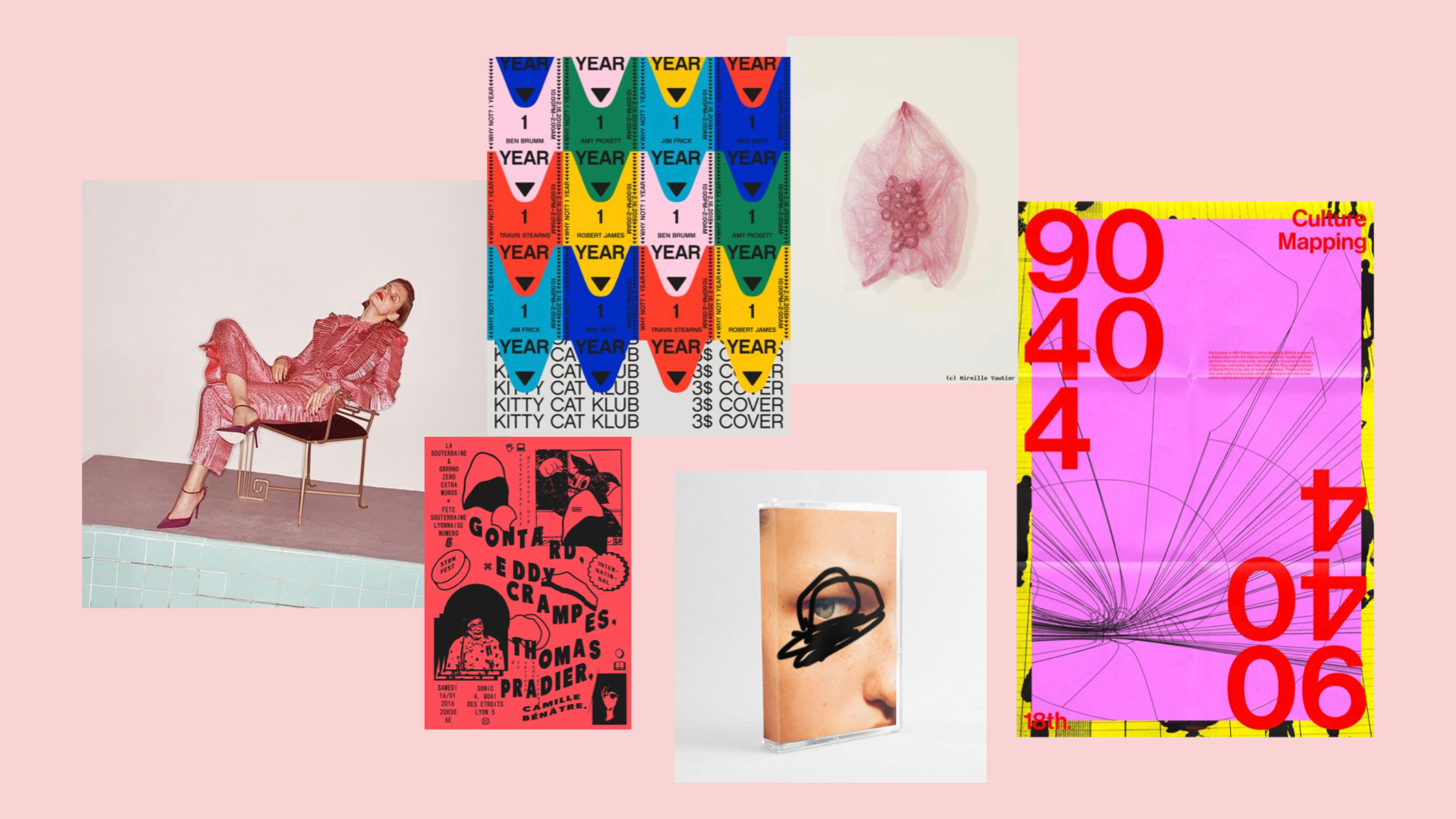Worn moodboard